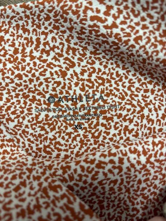Athleta Salutation Stash II Textured Tight, Animal Print Leopard - XS - Picture 5 of 5